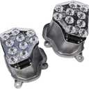 MUNIK Turn Signal Led Headlight Left & Right Turn Signal LED Headlight Indicator Module for BMW 520i 523i 528i 530i 535i Replace# 63117271901 63117271902