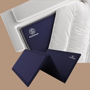 NobleRealm   Foldable Box Spring | Bunkie Board | Bed Support Board | Mattress Support No Assembly Needed (33'x 60' Twin Size)