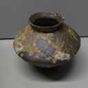 Rustic Ceramic Vase,Vintage Flower Vase,Rustic Vase,Farmhouse Decorative Vases for Home Decor, Table, Living Room, Shelf Decor (Brown)