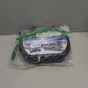 Snow Chains, Wear-Resistant High Carbon Steel Anti Slip Tire Chain for Passenger Cars, Pickups, and SUVs, Set of 2 (KN140)