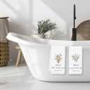 Floral Christian Kitchen Towels Set of 2, Proverbs 31 Woman Gifts, Bible Verse Decorative Dish Tea Towels for Kitchen, Religious Gifts for Women Hand Towels for Bathroom Decor, 16x24 Inch