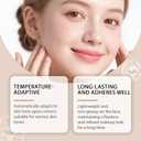 Color Changing Foundation, Skin Tone Adapting Liquid Foundation for Women, Self Adjusting Natural Finish, Lightweight Buildable Coverage, SPF 15, All Skin Types