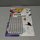 HIMI CC Marker Set, GOTO Museum Gift Box Dual Tip Quick Drying Markers, Clean Smelling Alcohol Marker,Hard and Soft Nib for Youth Adults Coloring Illustration, Great Value Pack (Purple)