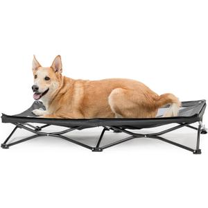 Raised Puppy Bed - Elevated Pet Bed - Outdoor Pet Bed - Raised Cot for Dogs - Versatile Dog Cot - Elevated Dog Bed By Tebon