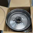 JDMSPEED New Trailer Brake Hub Drum 10" X 2-1/4" Kit 5 on 4.5" Replacement for 3500 Lbs Axle - 22001K 008-247-05, 84546