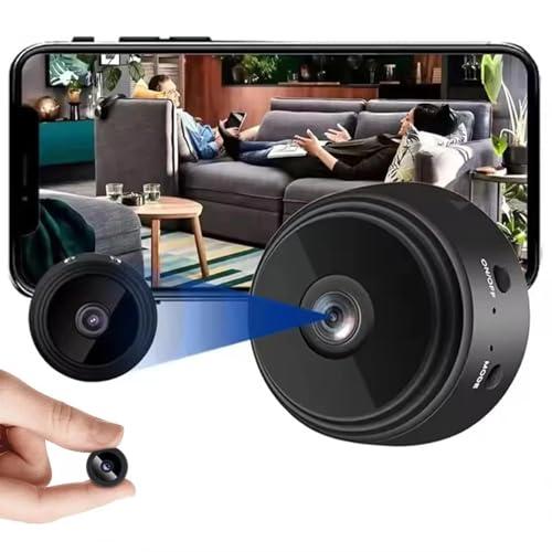 METRICSQUARE Mini Spy Camera Hidden Camera Video Recorder Room Camera WiFi Home Security Camera Night Vision Live Feed Playback Phone App Control