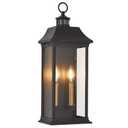 Dusk to Dawn Motion Sensor Outdoor Wall Lantern 2-Light,21.1" Large Exterior Wall Sconce Lighting,Modern Black Wall Light Fixture with Glass, Waterproof Exterior Lamp for Patio, House, Porch, Garage