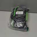 Hands Free Dog Leash 2 Dogs, Adjustable Waist Leash for Dog Walking with Dual Bungees Padded Handle, Shock Absorbing Hands Free Belt for Small Medium-Sized Dogs Outdoor Activities, Black