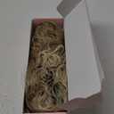 REECHO Ponytail Extension, 24" Claw Clip in Ponytail Extensions Long Curly Wavy Jaw Clip on Pony Tails Hairpiece for Women, Dark Blonde with Light Ends