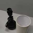 Touch Table Lamp for Nightstand, 3-Way Dimmable, Space Saving & No Assembly Required, Upgraded Small Droplet Vintage Black Bedside Lamp for Bedroom, Living Room, Office (Bulb Included)