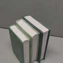 Guichifun Decorative Books Living Room Dcor - Resin Sage Green Faux Books Fake Modern Home Decoration for Bookshelf Coffee Table Dcor 5.5 x 4.5 x 7.5 Inch