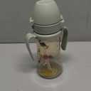 GROSMIMI Flip Top Spill Proof Sippy Cup, PPSU, BPA Free, 10 oz, Stage 2 Straw for Toddlers (Dinosaur)