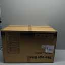 Large Storage Bins with Lids, 88Gal / 352QT Stackable Collapsible Plastic Bins with Wheels, Closet Organizers for Bedroom, Kids Room, Living Room, Garage (22Gal), White 