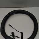 Heated Steering Wheel Cover, Quick Heating Suede Plush Cover with Automatic Temperature Control, Universal Fit for Cars, Trucks, Vans & SUVs, Winter Hand Warming Automotive Protector (Black)