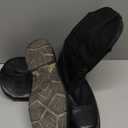 ANGRYRAM Cowboy Work Boots for Men Waterproof Square Toe Leather Western Boots Puncture Resistant Indestructable Steel Toe Safety Boots for Men (11, Black)