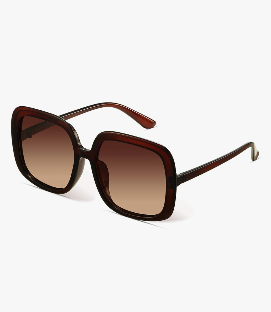miyya Oversized Polarized Sunglasses Women, Trendy Retro Sun Glasses for Women 2025, Oversized Shades
