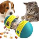 Interactive Pet Treat Dispenser Toy – Adjustable Puzzle Feeder Ball for Dogs & Cats – Slow Feeding, Enrichment and Mental Stimulation