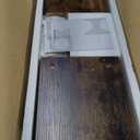 VASAGLE Bookcase, 5-Tier Bookshelf, Display Shelf and Room Divider, Freestanding Decorative Storage Shelving, Rustic Brown ULBC62BX, 27.6”L x 9.4”W x 62.6”H (70 x 24 x 159 cm)