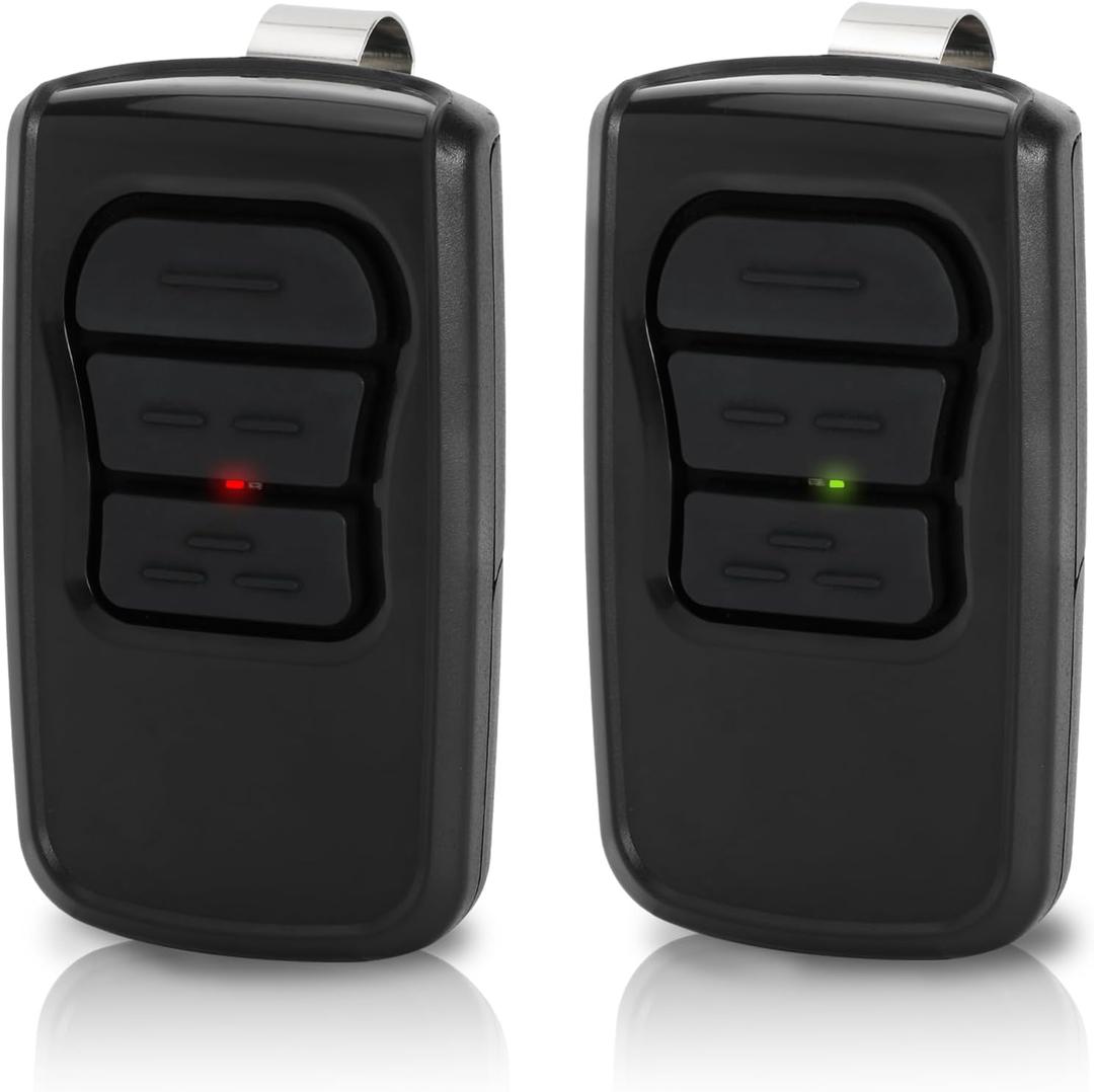 2 for Genie Garage Door Opener Remote GM3T-R, Compatible with Genie Most Garage Door Opener Since 1995, Replacement for GM3T-BX G3T-R G3T-A ACSRS