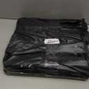 4 x 6 FT Garage Floor Mat, 1.5mm Thick Diamond Plate PVC Garage Flooring, Waterproof Trailer Mat Floor Protection for Home, Gym, Garage, and Vehicles - Black