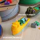 Polymaker Panchroma PLA Yellow 3D Printer Filament, 1.75mm, 1kg Spool, Easy to Print, High Speed Printing, Tangle Free, AMS Compatible, Perfect for Toys, Decor, Miniatures, Models & Cosplay