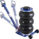 VEVOR Air Jack, 3 Ton/6600 lbs Triple Bag Air Jack, Airbag Jack with Six Steel Pipes, Lift up to 17.7", 3-5 s Fast Lifting Pneumatic Jack, with Adjustable Long Handles for Cars