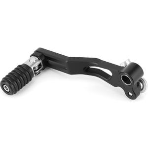 Qiilu Toe Shift Lever Motorcycle Folding Gear Shifter Pedal Fit for Ninja 250R/300/Z250/Z300 (Black) Normal