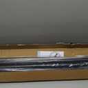 Tension Curtain Rod 51-165In(4.25-13.75Ft), Extra Long Outdoor Curtain Rod No Drilling for Window or Bathroom Patio, Adjustable Spring Shower Rod, Easy to Install Never Rust, Rod Diameter 1.26In-Black