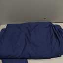 Navy Blue Duvet Cover Twin/Twin XL Size - Extra Soft Twin/Twin XL Size Duvet Cover - Lightweight, Comfy & Breathable - Easy Care with Zipper Closures & Ties - 68" x 90" Inches - Comforter Not Included