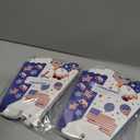 2 x 24Pcs 4th of July Party Popcorn Boxes Patriotic Party Candy Cookie Popcorn Container for Independence Day Theme Party Decorations