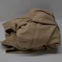 Bedsure 100% Cotton Blanket Queen Size for Bed - Breathable and Lightweight, Soft Cozy Textured Herringbone Woven Blanket for Summer Spring, Linen Beige, 90x90 inches