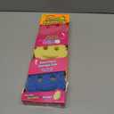 Scrub Daddy Scrub Mommy Sponges - Dish Scrubber + Non-Scratch Cleaning Sponges Kitchen, Bathroom + Multi-Surface Safe - Dual-Sided Dish Sponges for Scrubbing - Online Exclusive (3 Count)