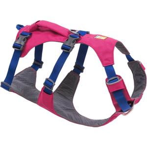 Ruffwear, Flagline Dog Harness, Lightweight and Reflective, No Pull Dog Lift Harness for Hiking, Running and Everyday Use, Alpenglow Pink, Medium Ruffwear, Flagline Dog Harness, Lightweight and Reflective, No Pull Dog Lift Harness for Hiking, Running and Everyday Use, Alpenglow Pink, Medium