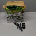 Dinosaur Toys,Create A Dinosaur World Road Race,Flexible Track Playset and 2 pcs Cool Dinosaur car for 3-6 Year & Up Old boy Girls Best Gift (Green)