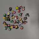 35Pcs Cartoon Croc Charms for Shoe, Cartoon Shoe Charms for Clogs Sandals Decoration, Pack Of 2