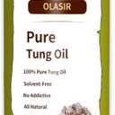 8 oz 100% Natural Pure Tung Oil for Wood Finishing Food Grade Safe, Waterproof Tung Oil for Wood Floors Indoor & Outdoor Furniture