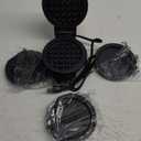 DASH Multimaker Mini System - Waffle Maker with Five 4 Removable Plates: Waffle Iron & Griddle, 3-in-1 Mini Waffle Maker for Kids and Families  Nonstick Surface, Just Add Batter (Red)