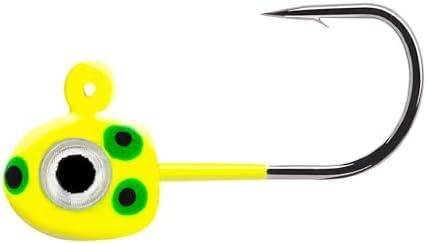 NORTHLAND TACKLE Tungsten Flat Fry JIG / 3/4" / 1/16 OZ/Sneeze Pack of 2