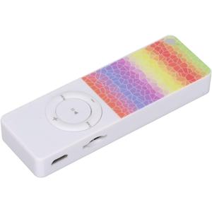 MP3 Player, Mini MP3 Portable Music Player Lossless Sound Kids Music Player with Sensitive Touch, Support up to 64GB Memory Card(Mix)
