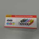 PGI-250XL CLI-251XL 5 Color Value Pack, Compatible for Canon 250 251 Ink Cartridges to use with PIXMA MX922, MG5420, MG5520, MG5522, MG6320, MG6620, iP7220 (PGBK, Black, Cyan, Magenta, Yellow)