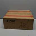 newyoo Toddler Bike, 4 in 1 Tricycles for 1,2,3 Year Olds, Balance Bike, Birthday Gift and Toy for Boys and Girls, Kids Tricycle with Parent Steering Push Handle, Removable Pedals, White, TR007