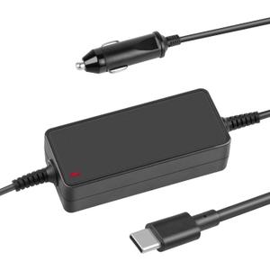 TREE.NB 90W Faster Charger USB-C Laptop Car Charger for ASUS Chromebook CX1 Flip, MacBook Pro Air, Lenovo Chromebook Flex 3 5 Yoga IdeaPad 3 11, Acer Chromebook Spin, Easy to use, Black