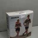 Zeerun Weighted Vest for Women & Men with Reflective Stripe and Adjustable Buckle, Comfortable & Durable Rucking Vest for Walking, Running & Strength Training 10lb