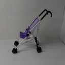 Anivia Stroller Toy Collection Doll Stroller Baby Doll Accessories for Toddlers 1-3Heart Design Gifts for Toddlers and Girls Toy Stroller