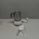 Maestri House Milk Frother, 4-in-1 Electric Milk Steamer and Frother, 16.9OZ 600W Smart Touch Control Hot and Cold Foam Maker, Memory Function for Latte, Cappuccinos, Warm Milk, Hot Chocolate Milk (White)