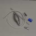 Aquarium Siphon and Water Changer Kit 5.25ft Hose Manual Gravel Vacuum with Air Bulb Flow Valve Duck Bill Head All in One for Freshwater and Saltwater Tanks