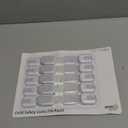 Child Safety Strap Locks (10 Pack) Baby Locks for Cabinets and Drawers, Toilet, Fridge & More. 3M Adhesive Pads. Easy Installation, No Drilling Required, White/Gray