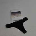 Wealurre Women's Microfiber Low Rise No Show Thong Pantie, S