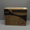 Mini Exercise Bike, AGM Under Desk Bike Pedal Exerciser Foot Cycle Arm & Leg Pedal Exerciser with LCD Screen Displays