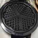 Mueller Heart 5 Waffle Maker, Waffle Iron, Adjustable Browning Control & Nonstick, Cool Touch Handle, Easy to Clean, Small Kitchen Appliances